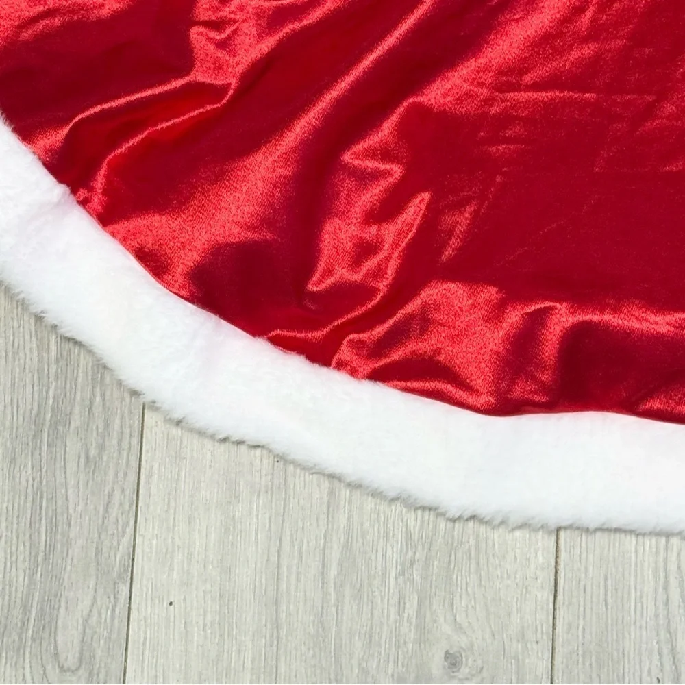 Yandy Santa Helper Lingerie Holiday with White Santa Style Trim and built in bra